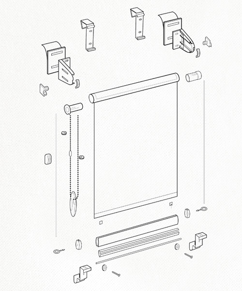 Система управления рулонными шторами "Mini"