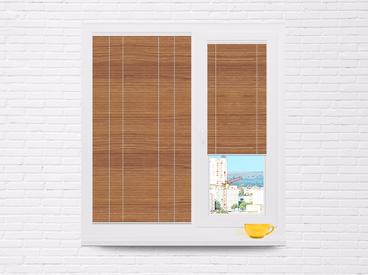 Жалюзи с текстурой под дерево №6013 Жалюзи с текстурой под дерево №6013