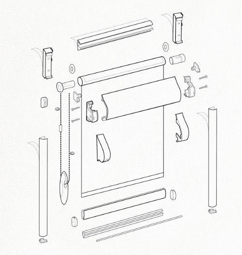 Система управления рулонными шторами "Uni-2" Система управления рулонными шторами "Uni-2"