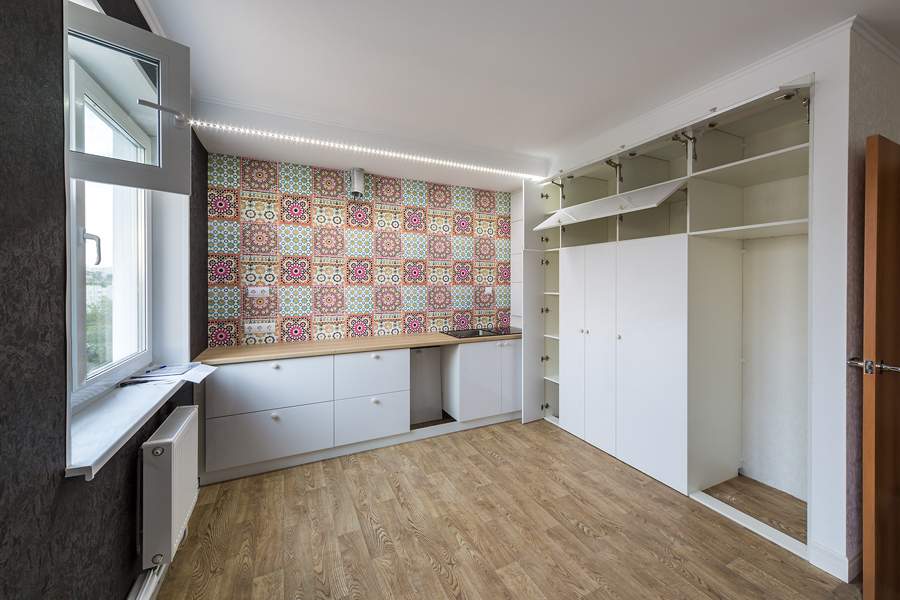 Кухня "Белый глянец"