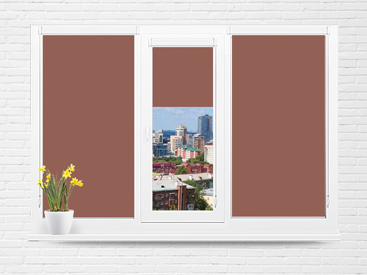 Альфа темно-коричневый