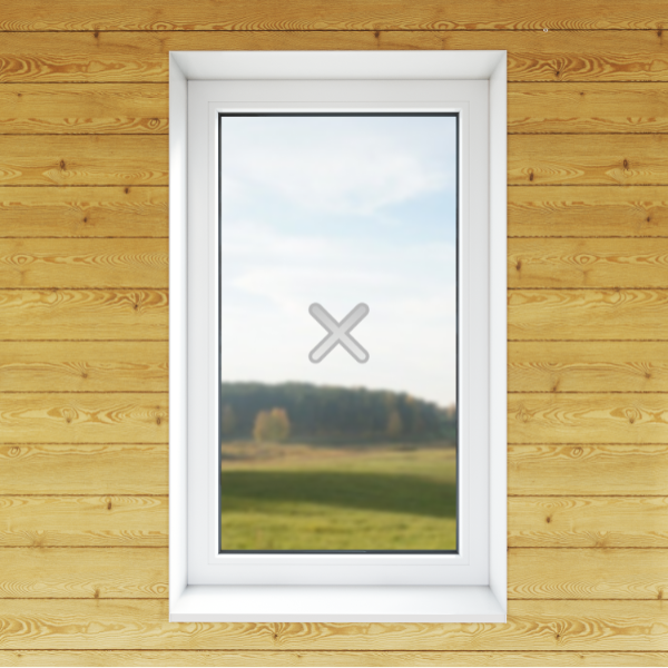 Окно глухое 600*1000 мм Окно глухое 600*1000 мм