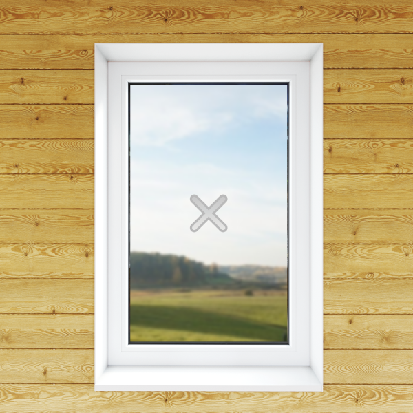 Окно глухое 600*900 мм