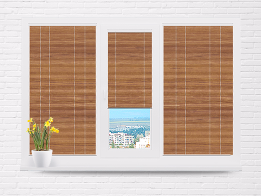 Жалюзи с текстурой под дерево №6013 Жалюзи с текстурой под дерево №6013