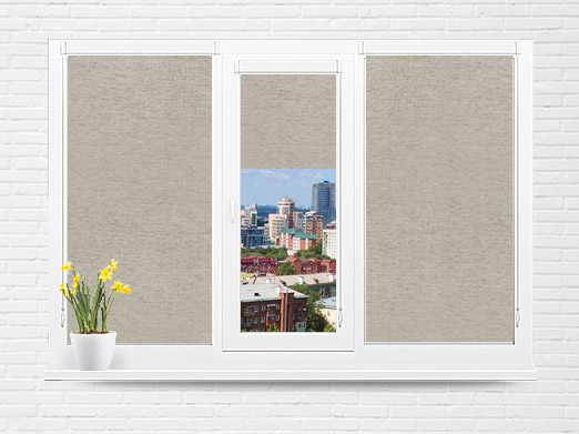 Лен темно-бежевый Лен темно-бежевый