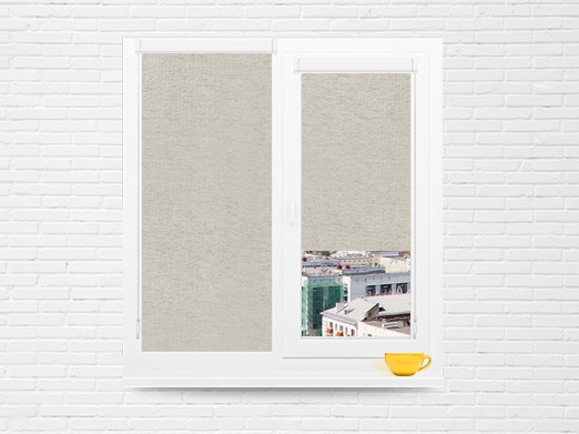 Лен бежевый