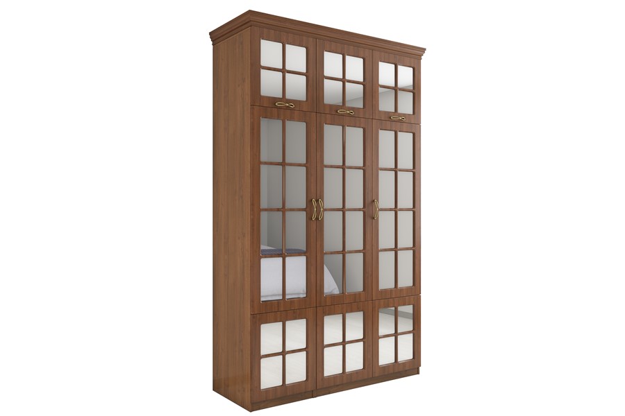 Распашной шкаф зеркальный в спальню Распашной шкаф зеркальный в спальню