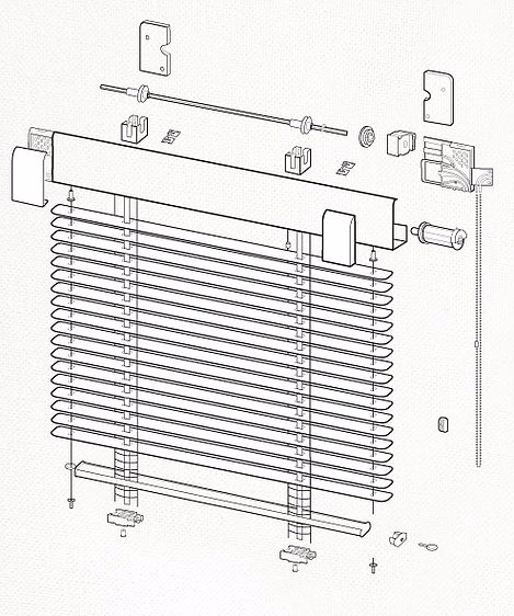 Система управления горизонтальными жалюзи "Venus" Система управления горизонтальными жалюзи "Venus"