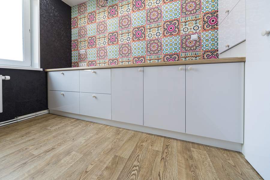 Кухня "Белый глянец"