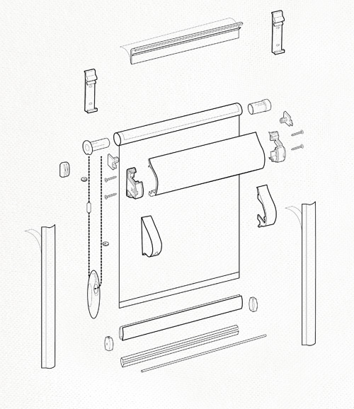 Система управления рулонными шторами "Uni-1" Система управления рулонными шторами "Uni-1"